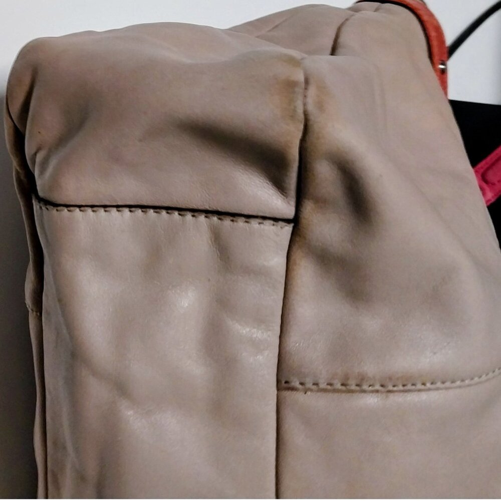 Coach Daisy Leather Spectator Emma Shoulder Bag #23922 - Picture 5 of 10